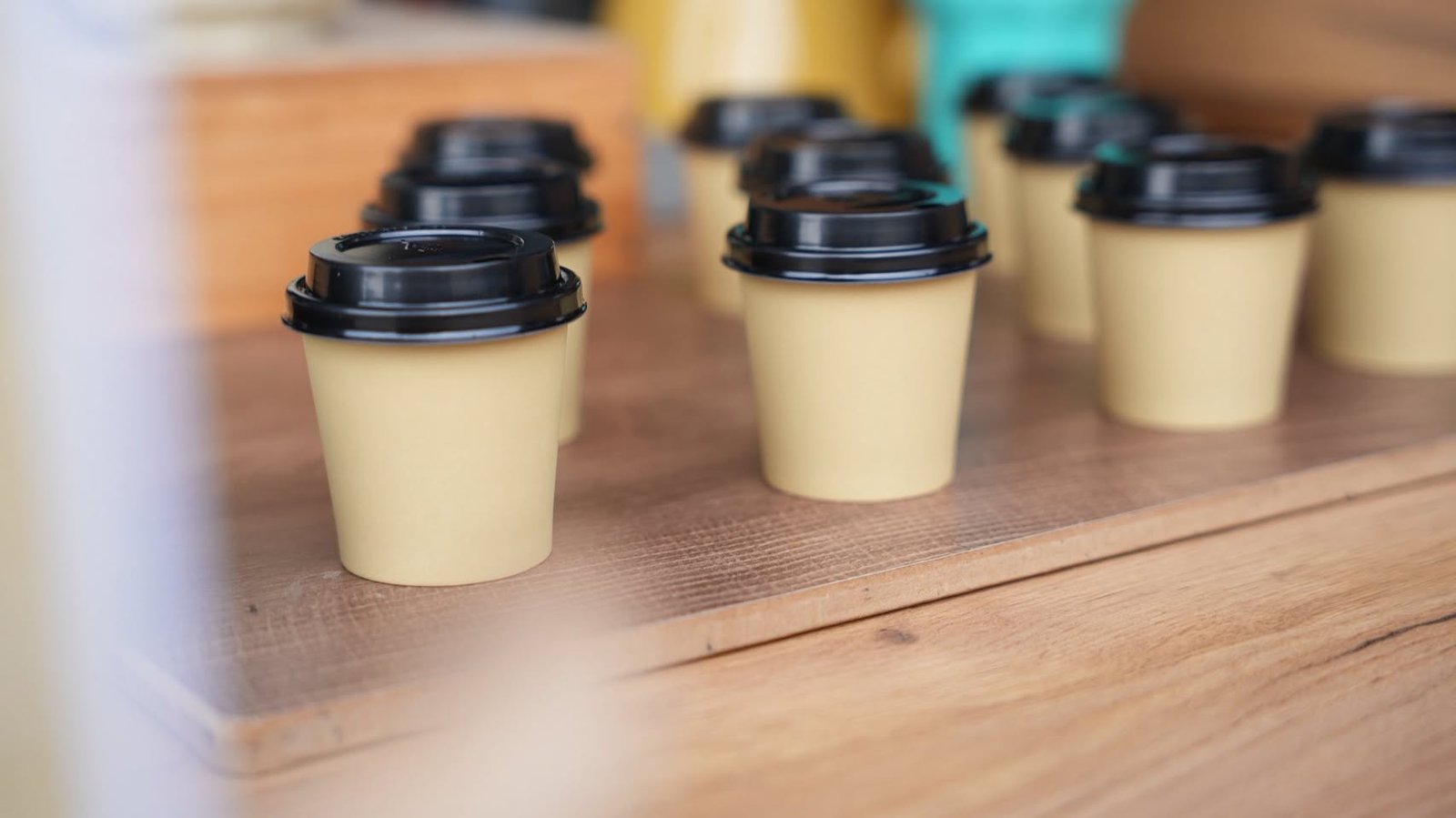 Wide Living Cup at a 2026 pop-up