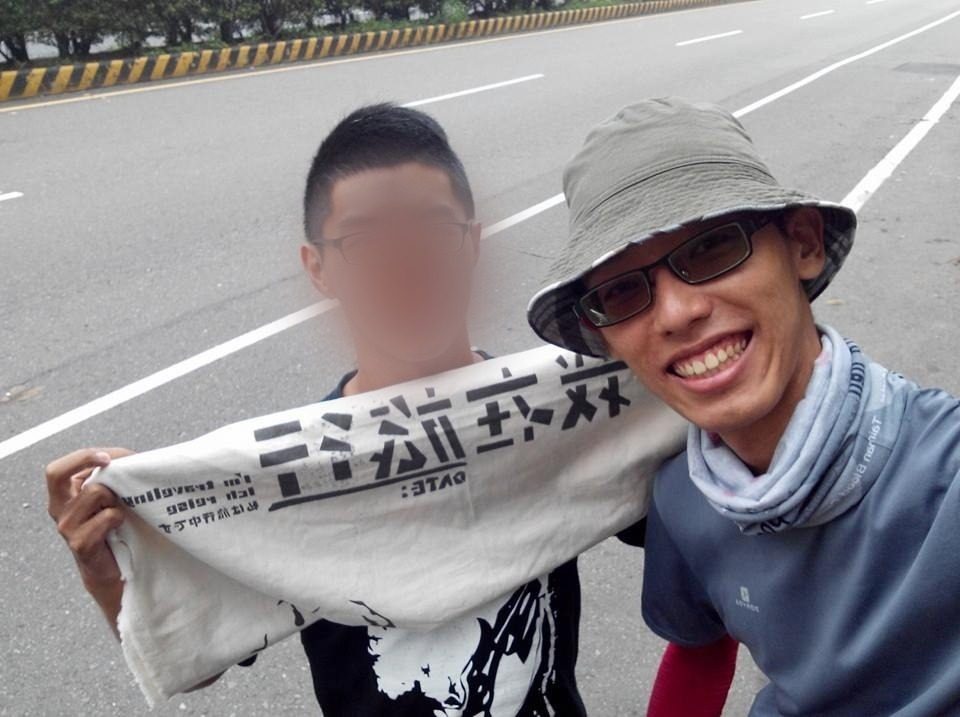 從台中走路回台南。