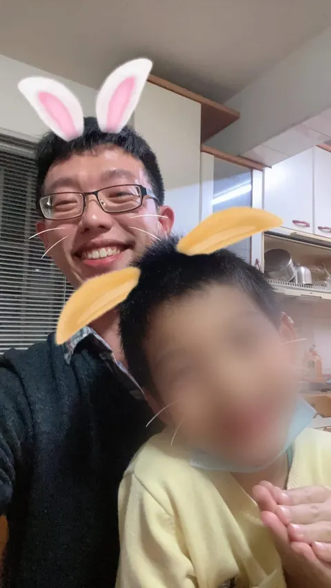 可愛的小姪子
