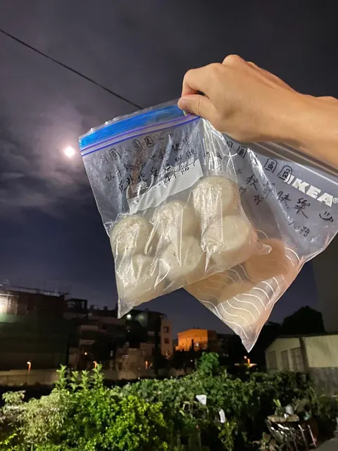很圓的干貝